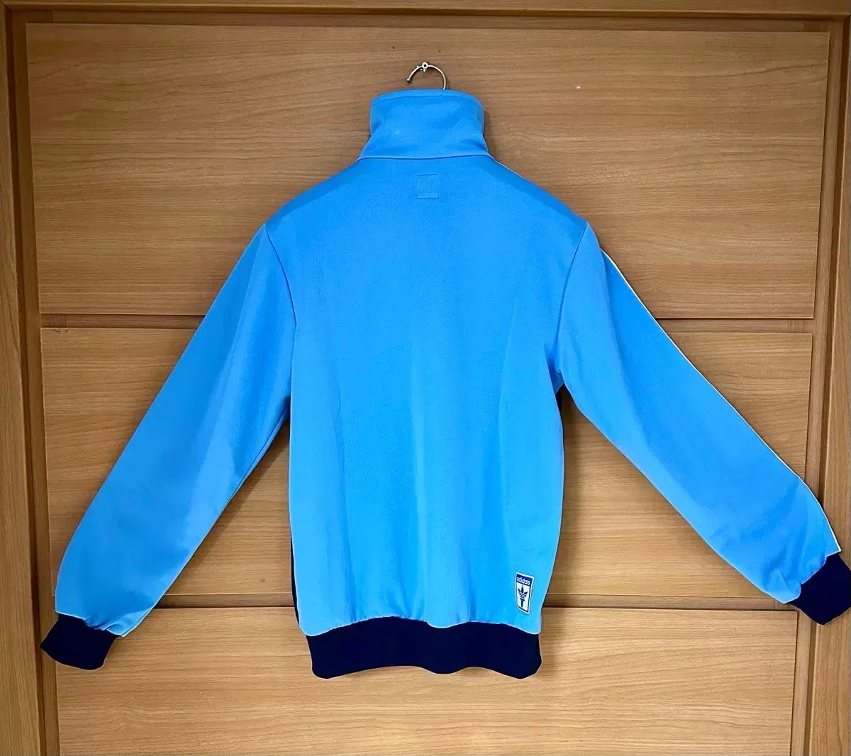 adidas フランス 3本線 ジャージ スカイブルー 90