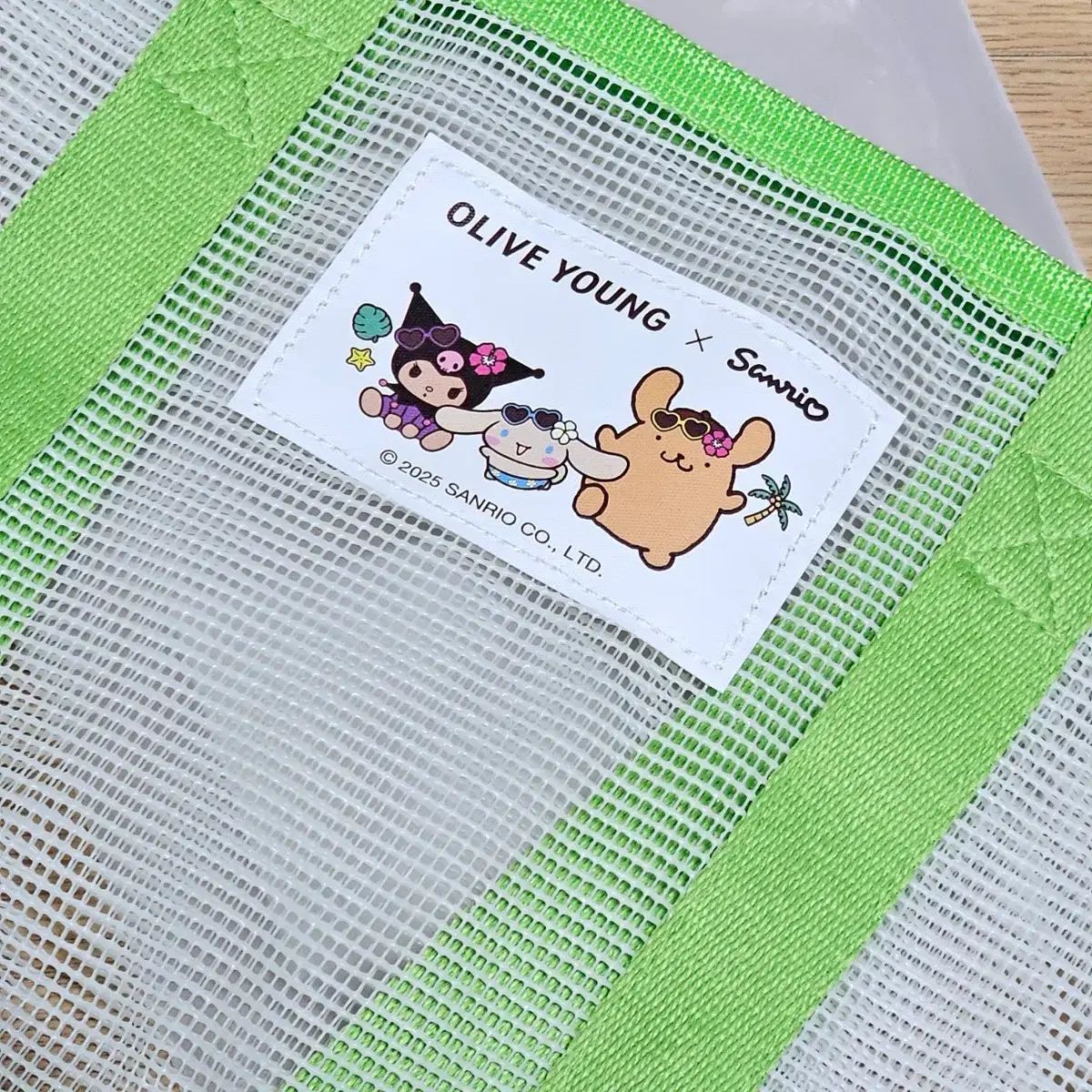 メッシュバッグ 7月11日8時！即購入成功✨ オリーブヤング×サンリオ 