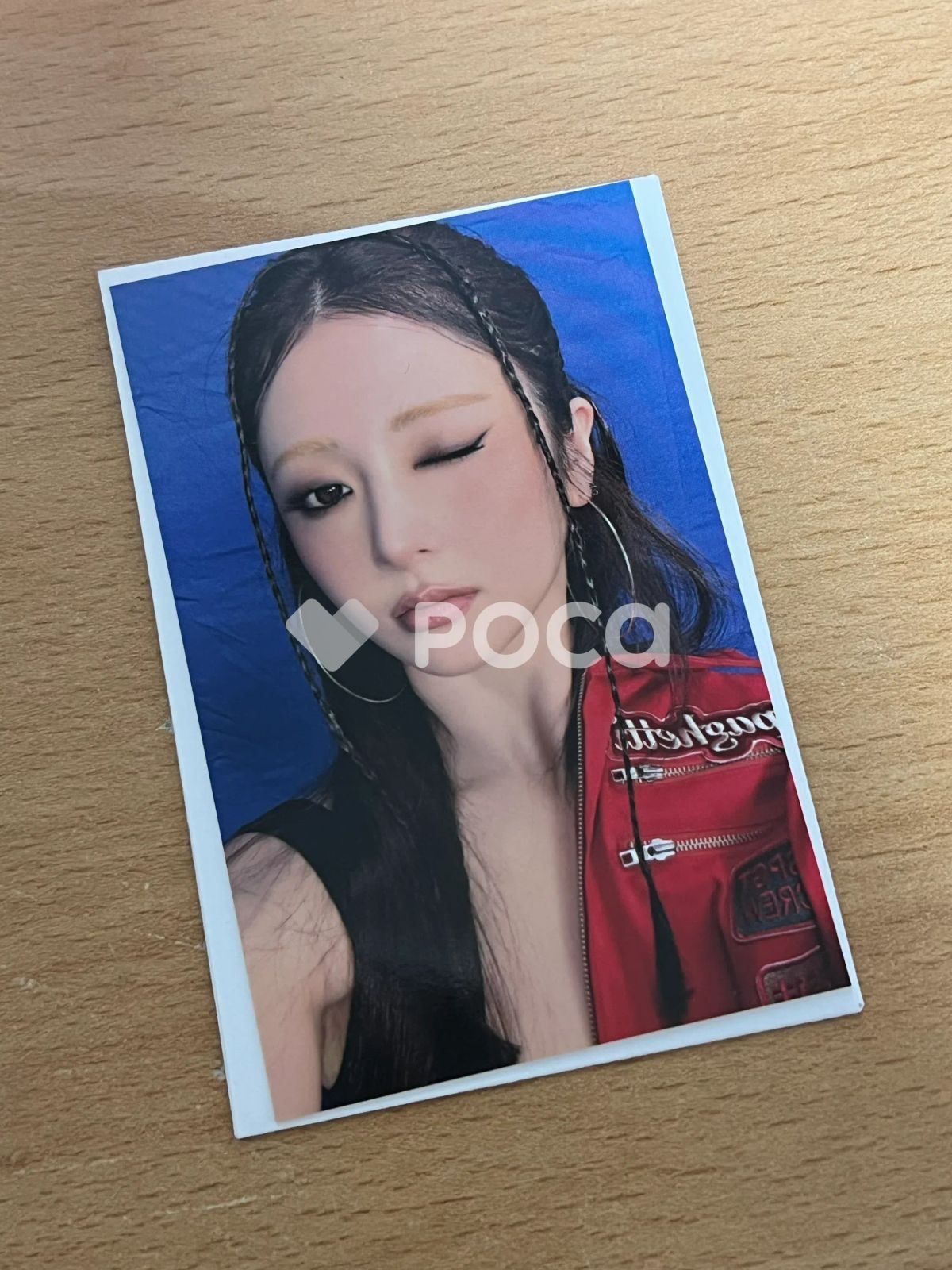 LE SSERAFIM ユンジン SPAGHETTI ユニバ 直筆サイン UMS LE SSERAFIM