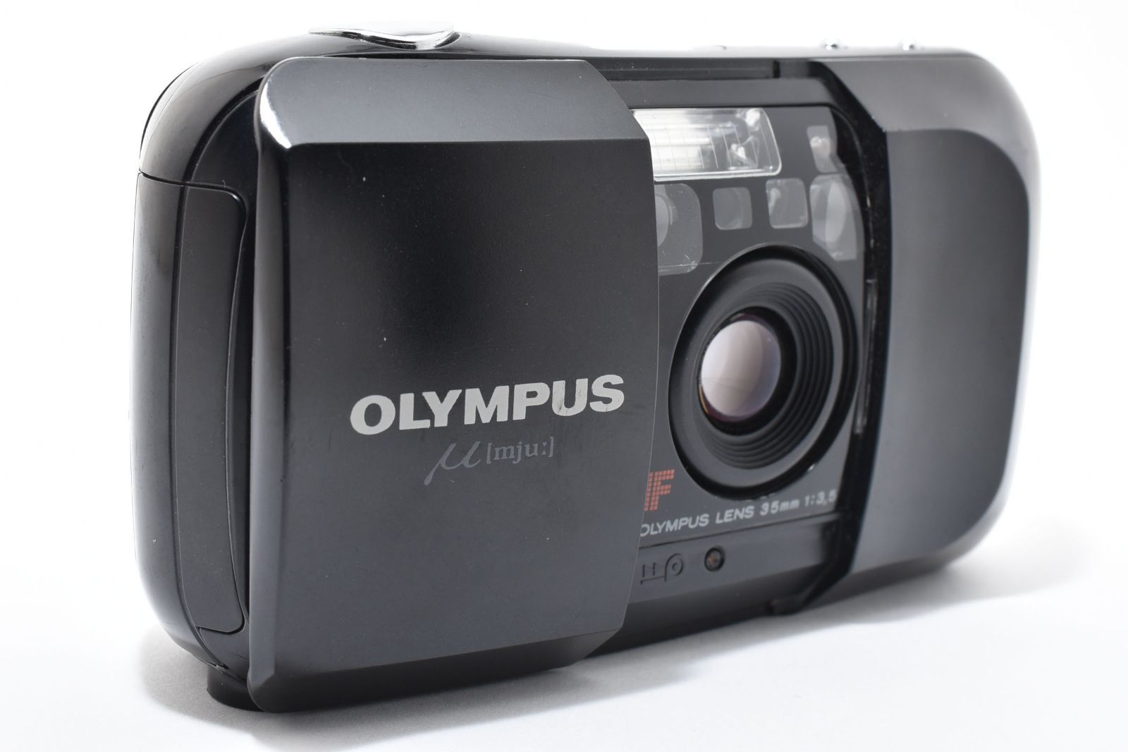 ☆ジャンク☆ Olympus オリンパス μ[mju:] 黒 ブラック 初代 #11251205