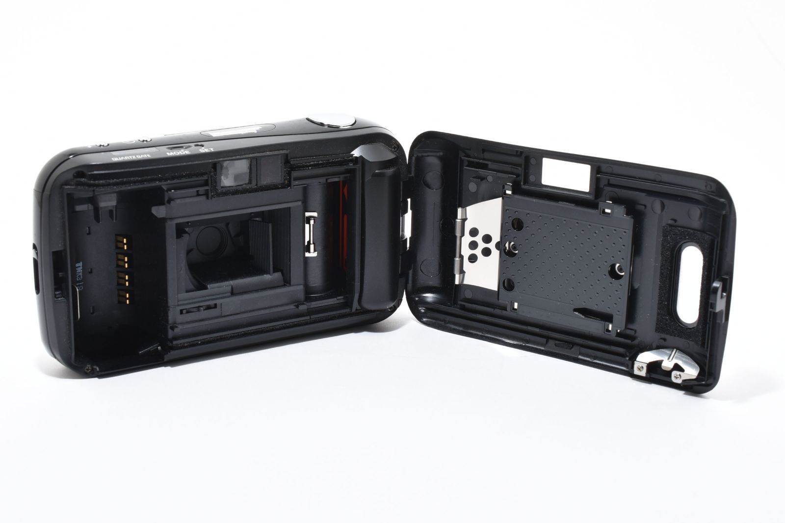 ☆ジャンク☆ Olympus オリンパス μ[mju:] 黒 ブラック 初代 #11251205