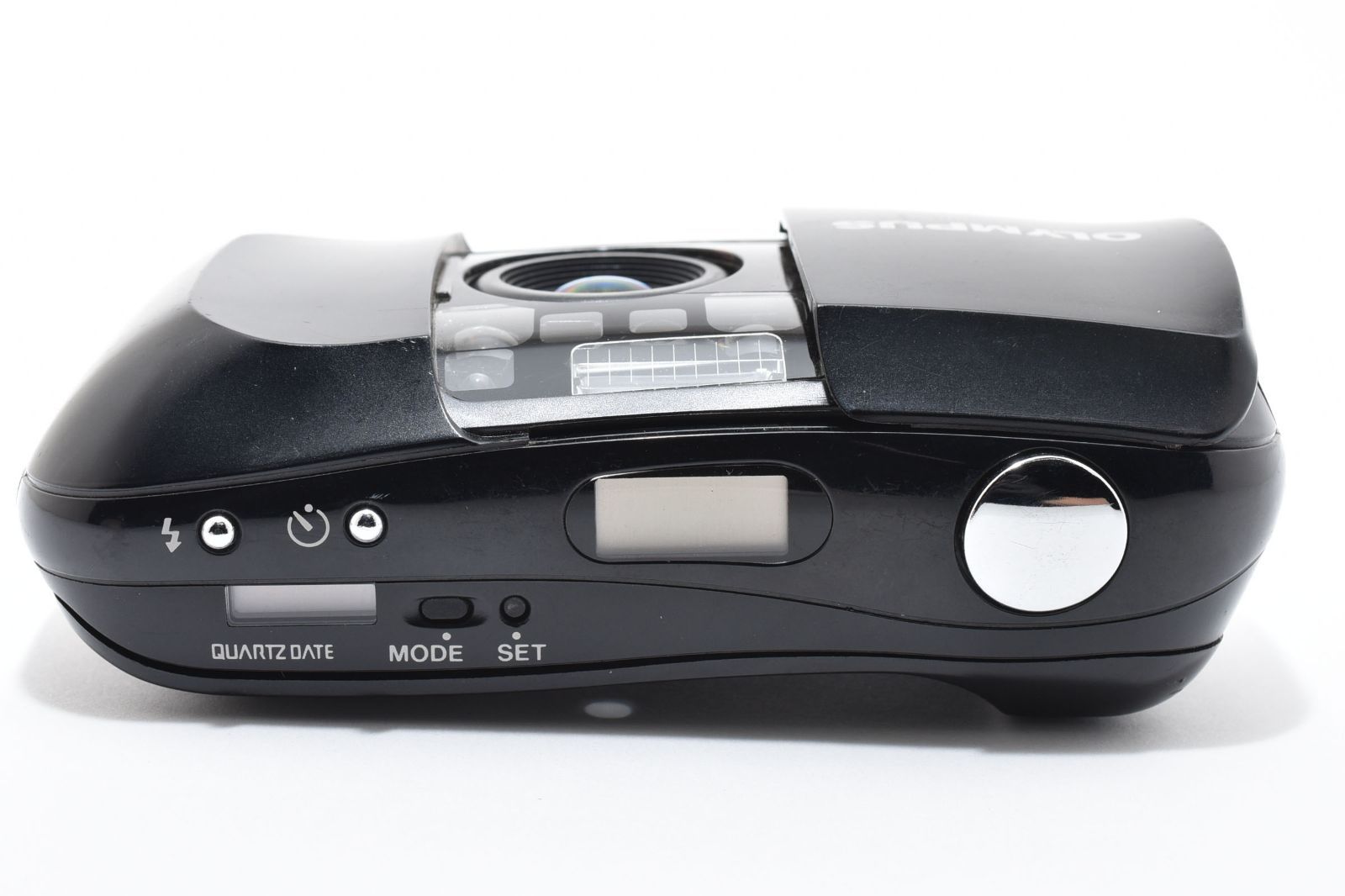 ☆ジャンク☆ Olympus オリンパス μ[mju:] 黒 ブラック 初代 #11251205