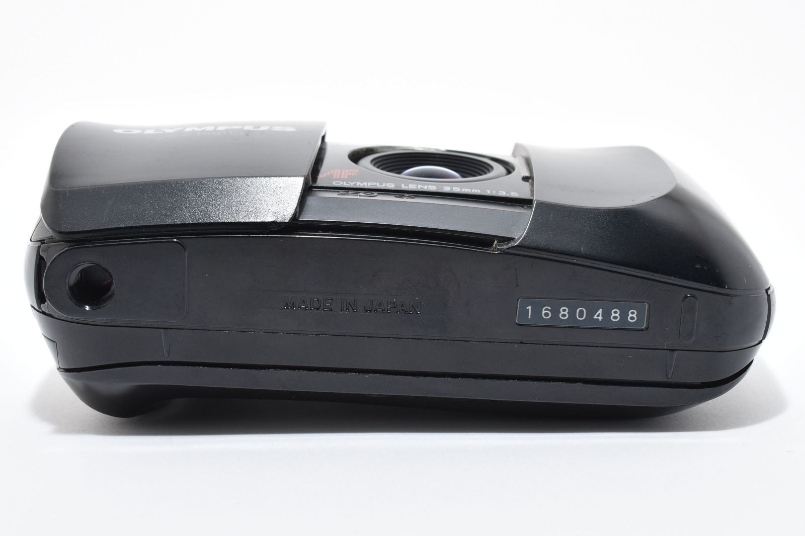 ☆ジャンク☆ Olympus オリンパス μ[mju:] 黒 ブラック 初代 #11251205