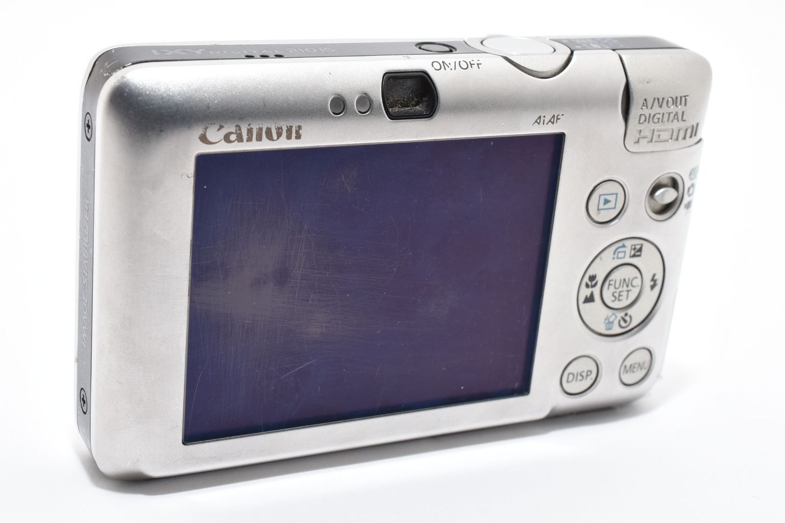 ☆ジャンク☆ 基本動作OK! Canon IXY DIGITAL 210 IS キヤノン