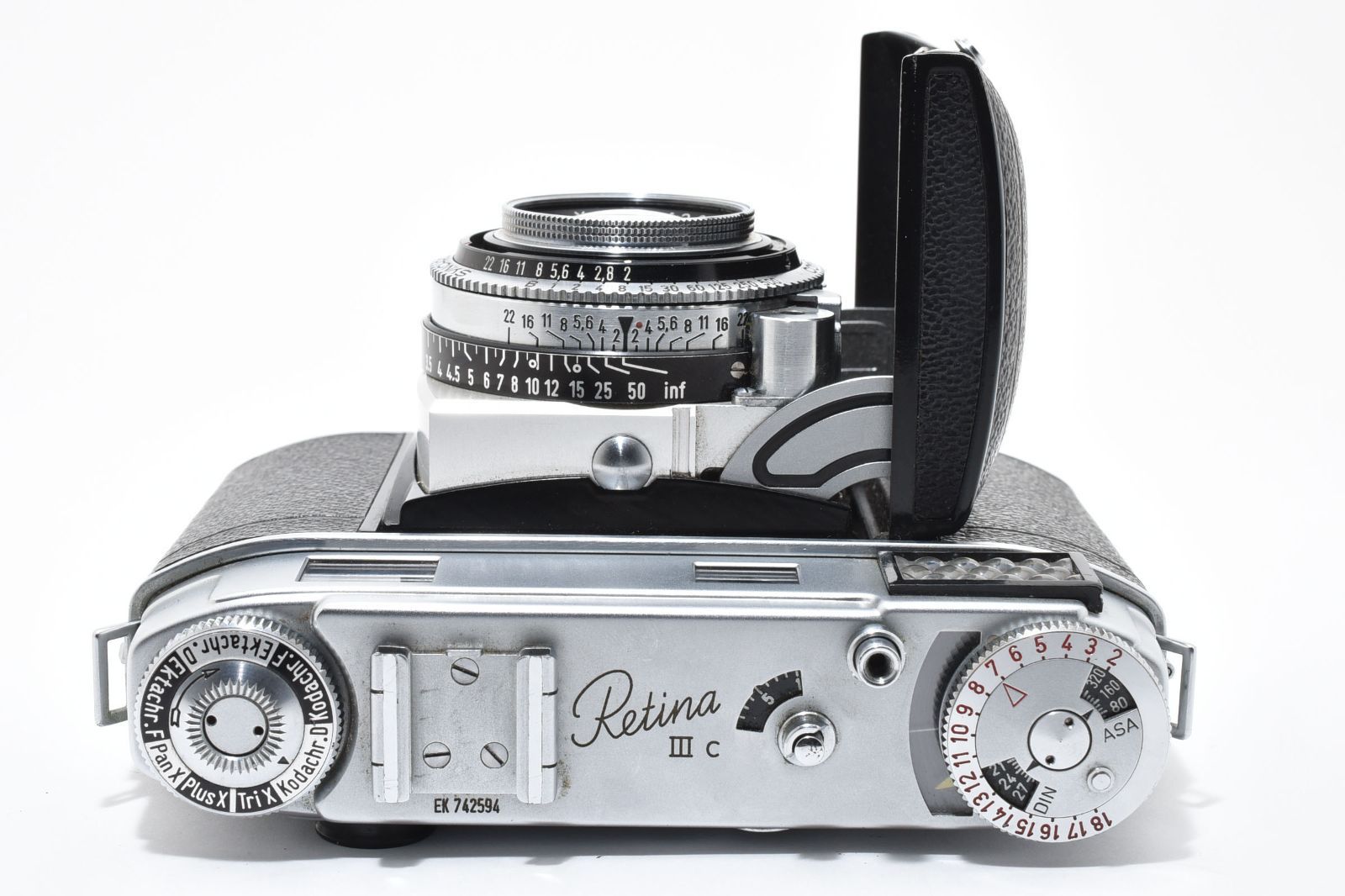 ☆ジャンク☆ KODAK コダック RETINA IIIC Xenon C 50mm F2 小窓