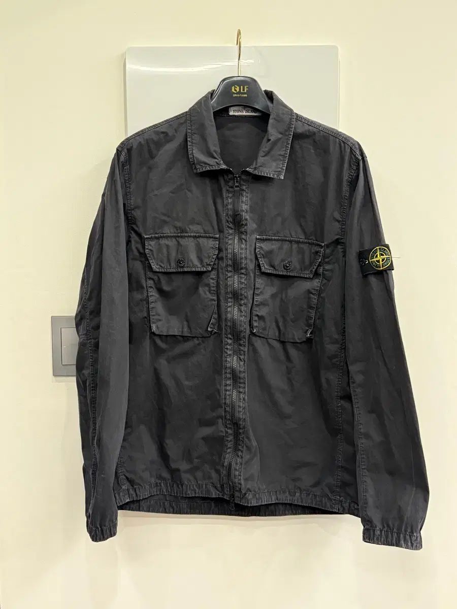 XXL ストーンアイランド オールドエフェクト ツーポケット オーバーサイズシャツ