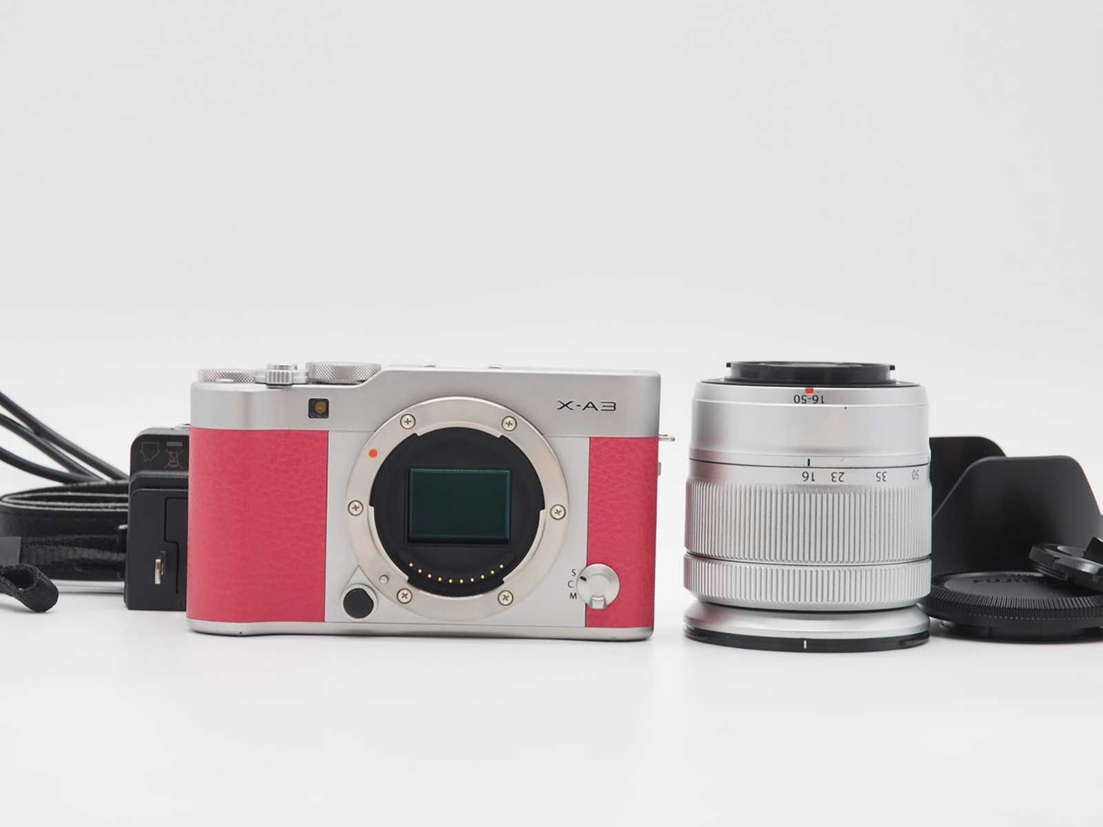 富士フィルム Fujifilm Fuji X-A3 24.2 MP Mirrorless Camera 16-50