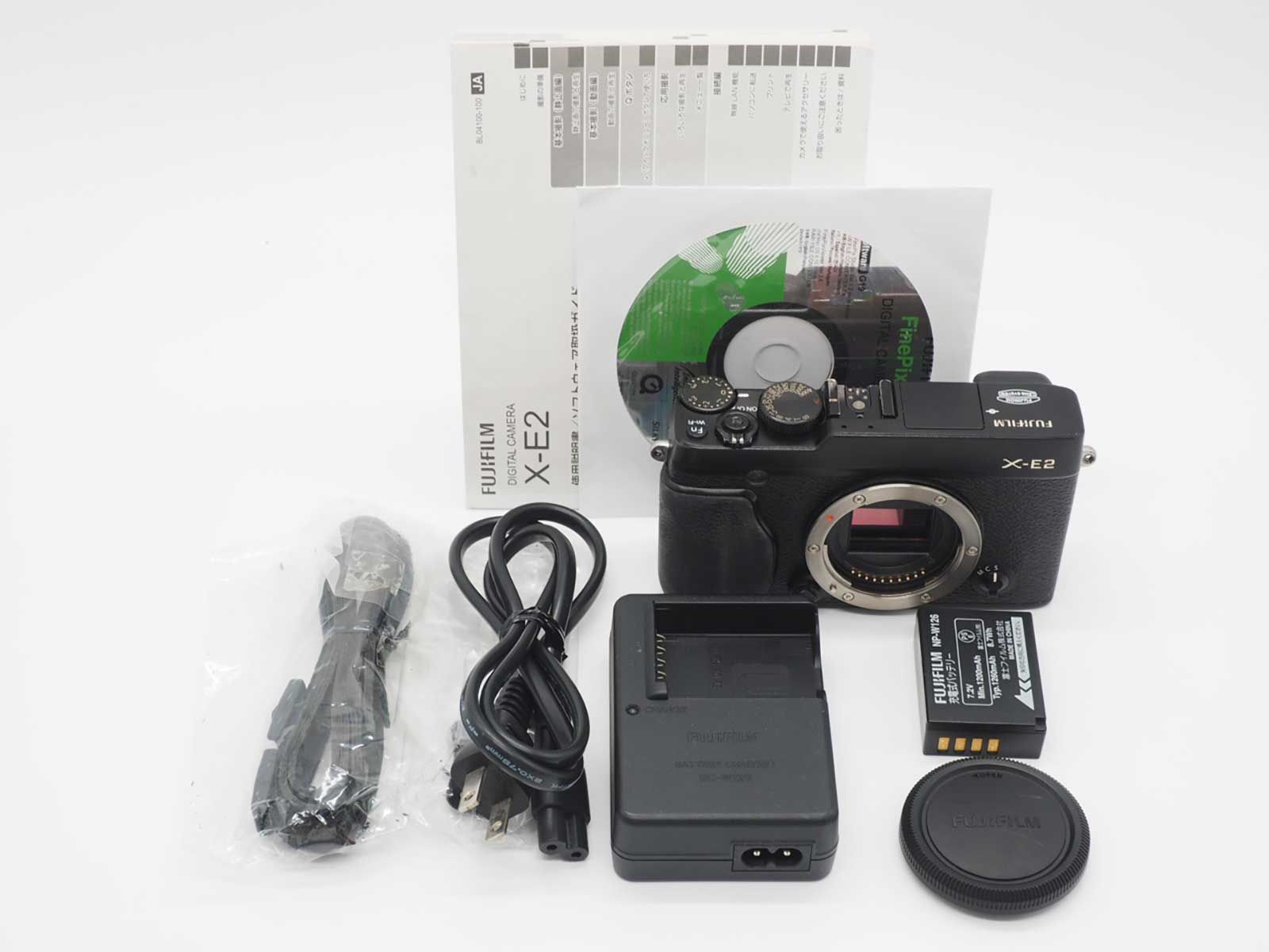 富士フィルム Fujifilm Fuji X Series X-E2 Black 16.3MP Body Only