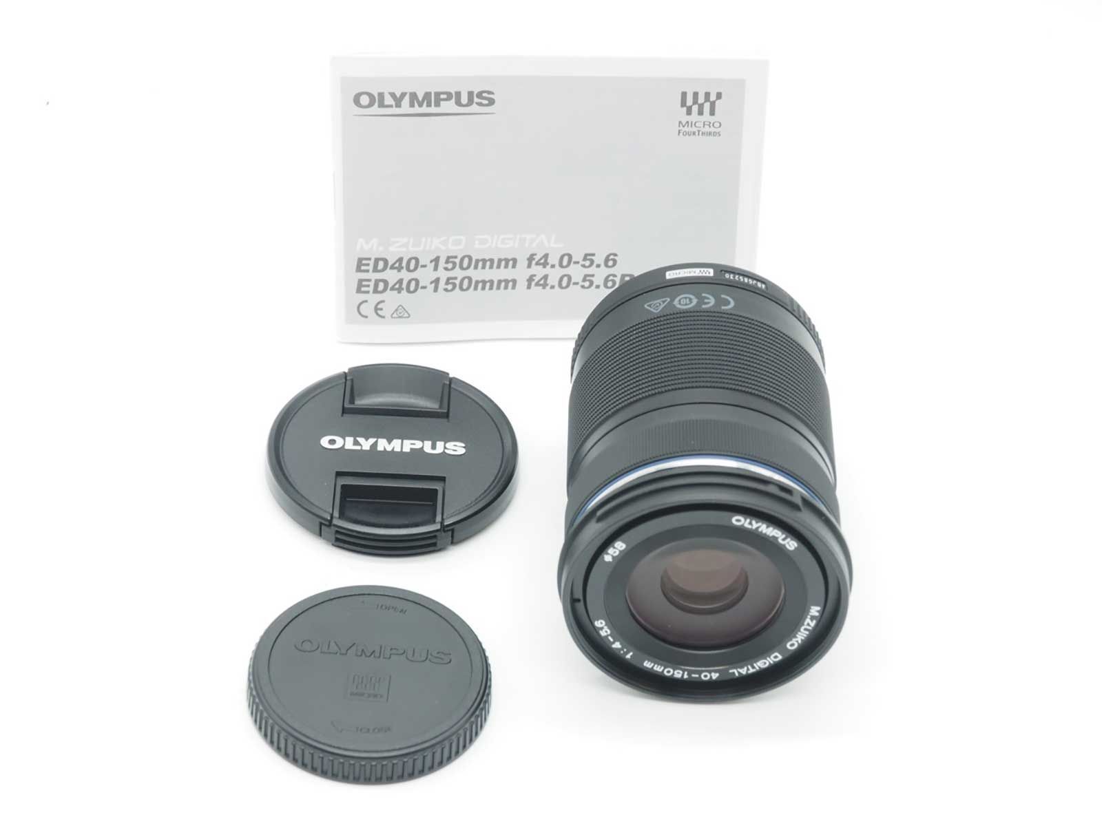オリンパス Olympus M Zuiko Digital 40 150 mm f 4 5 6 R ED MSC Lens Black Z 5670 A