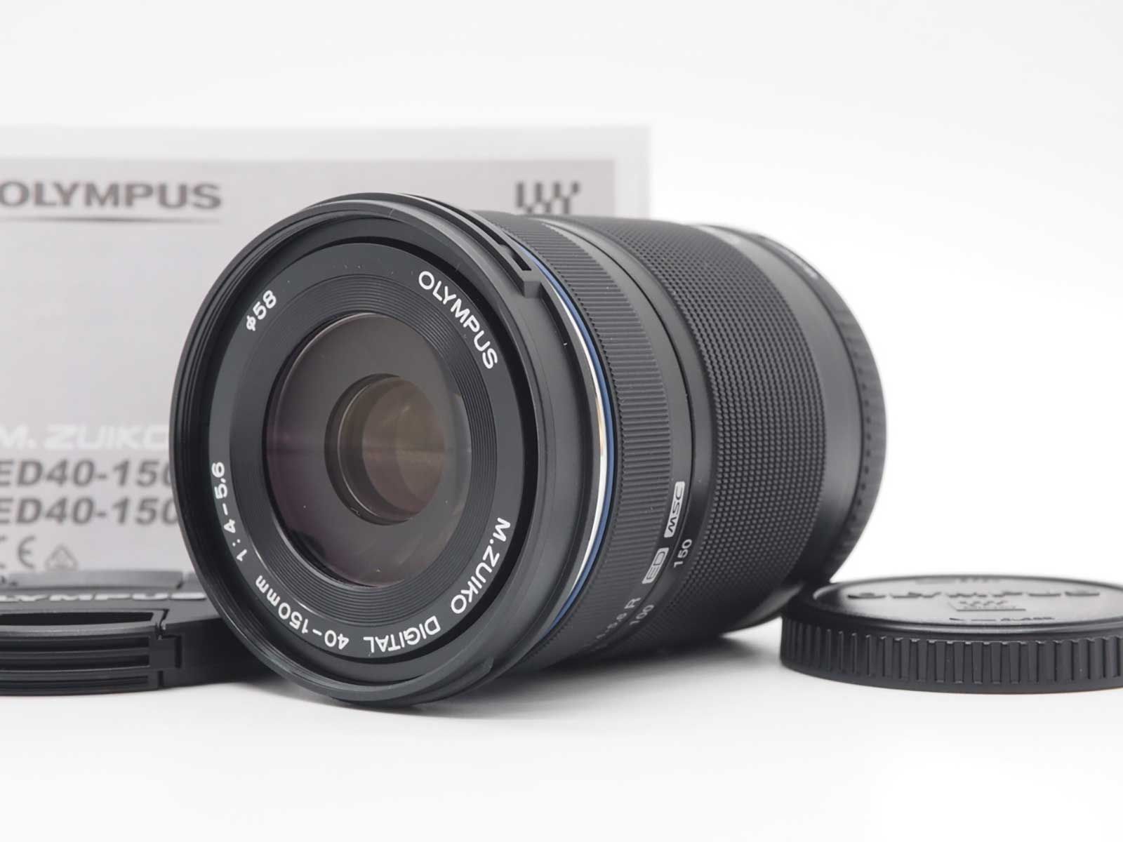 オリンパス Olympus M Zuiko Digital 40 150 mm f 4 5 6 R ED MSC Lens Black Z 5670 A