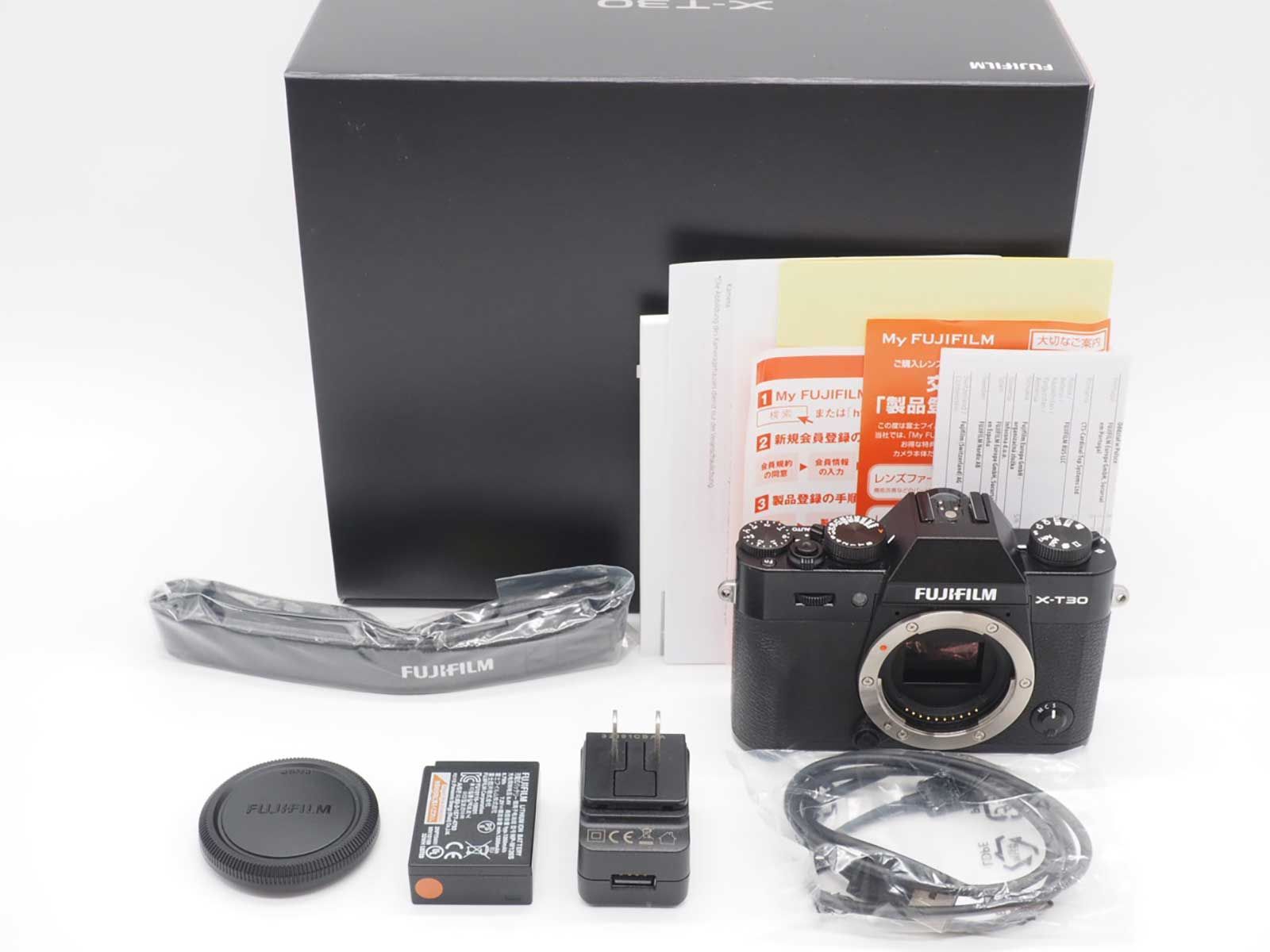 富士フィルム Fujifilm X-T30 26.1MP Digital Camera Black 10538