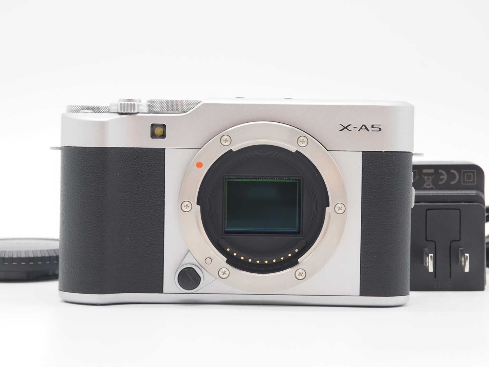 富士フィルム Fujifilm Fuji X A 5 24 2 MP Digital Camera Body Silver Z 5683