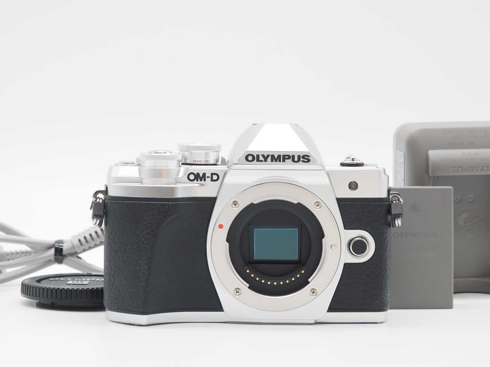 オリンパス Olympus OM-D E-M10 Mark III 16.1MP Silver Camera Body