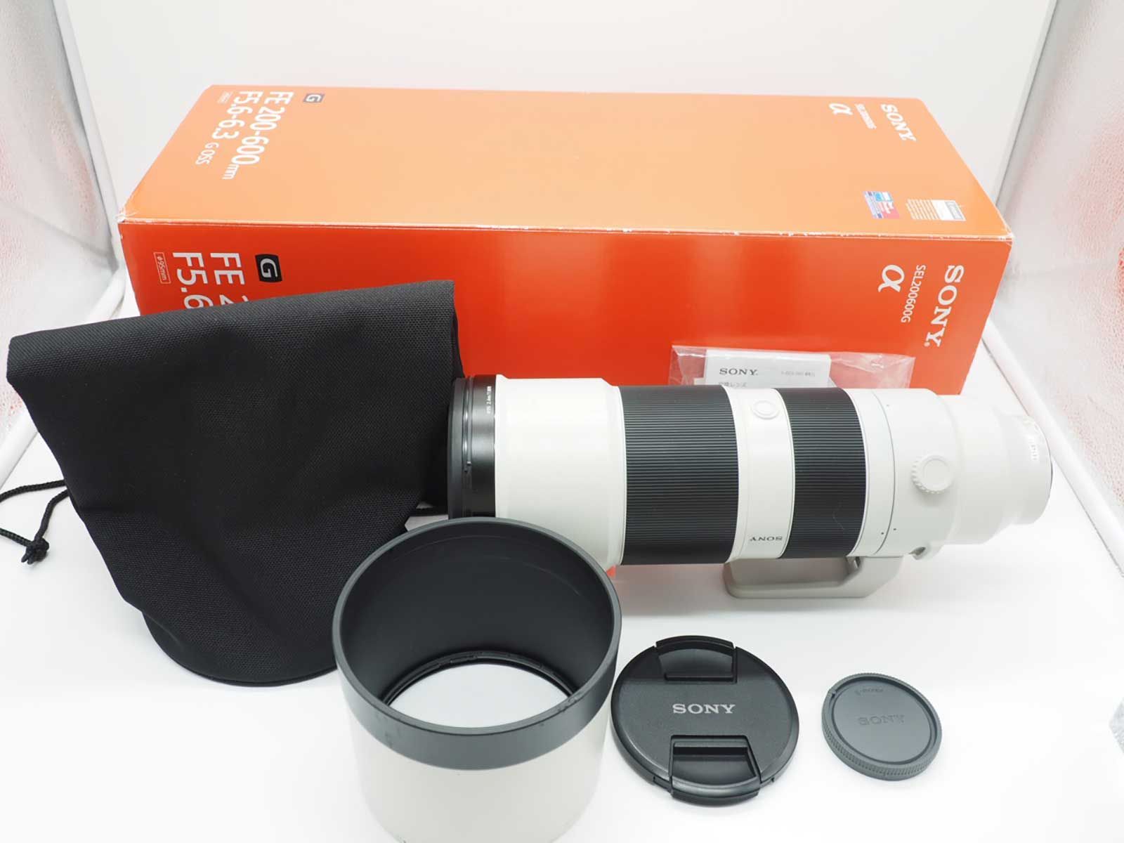 ソニー Sony FE 200 600 mm f 5 6 3 G OSS E Mount 元箱 Z 5687 A
