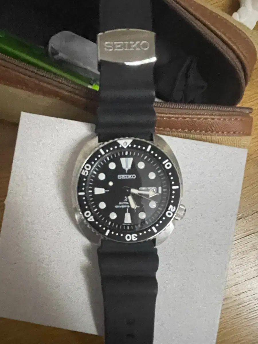  SEIKO タートル srpe93ハン HAN 版 着回しアイテム 自動巻き時計 腕時計(アナログ)