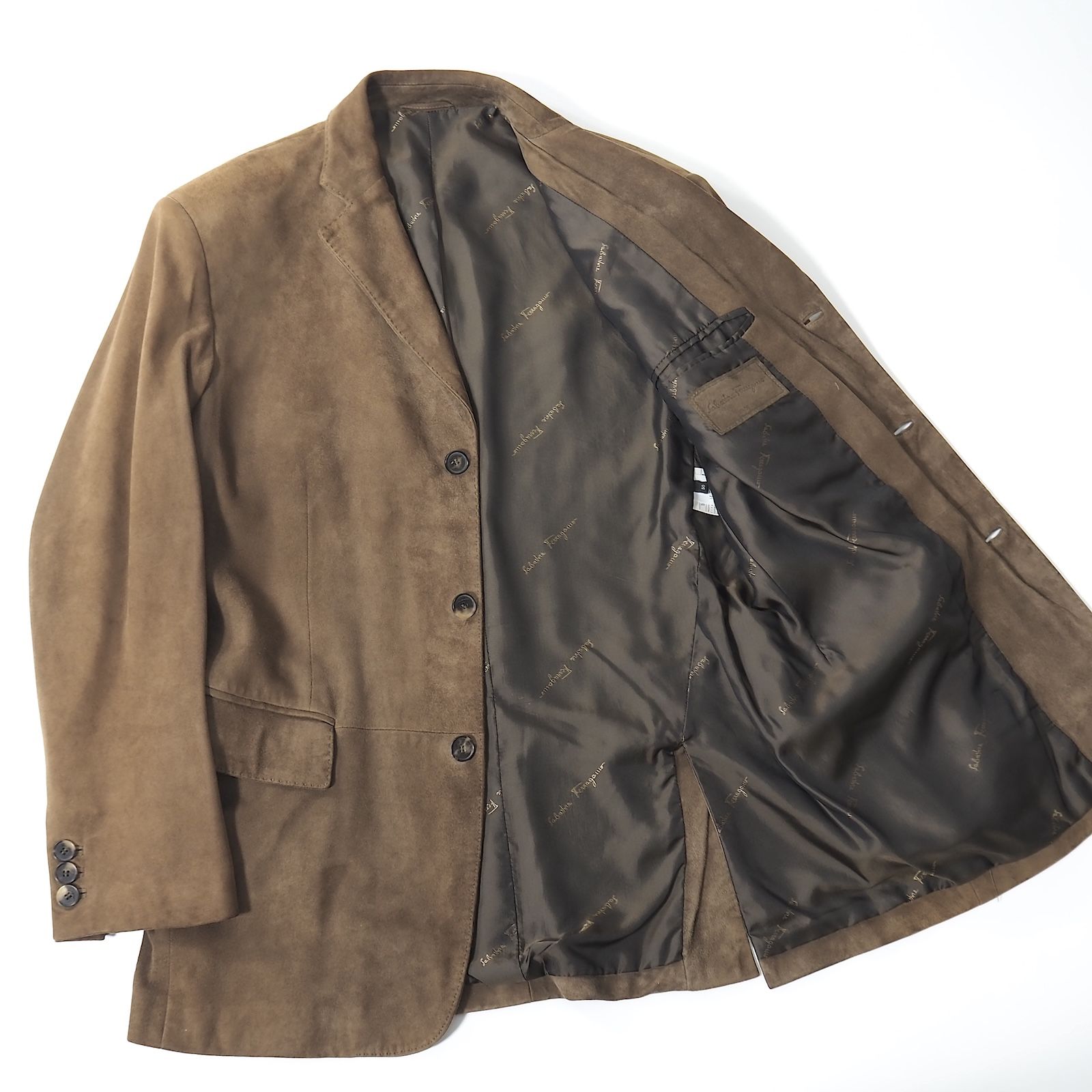 サルヴァトーレフェラガモ Salvatore Ferragamo イタリア製 スエード