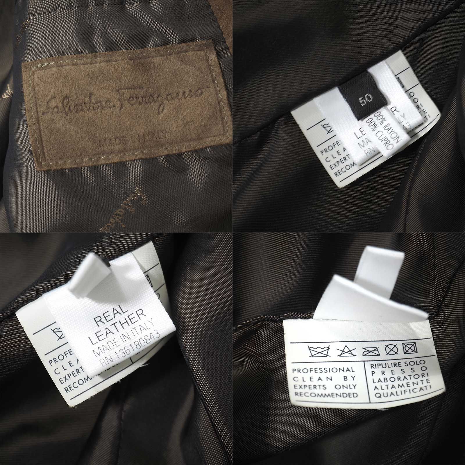 サルヴァトーレフェラガモ Salvatore Ferragamo イタリア製 スエード