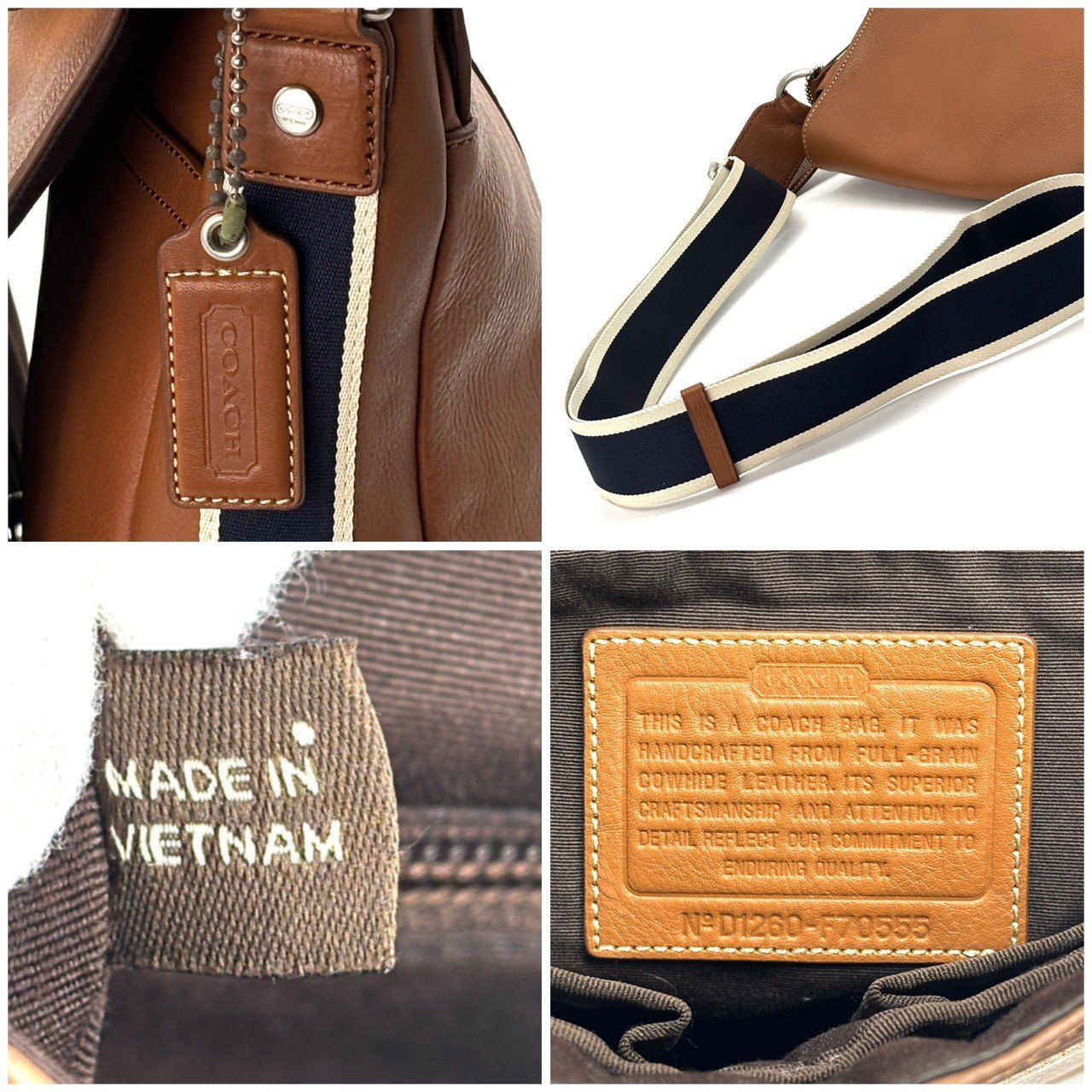 大人の装いを格上げ】 COACH コーチ 注文 ヘリテージウェブレザー