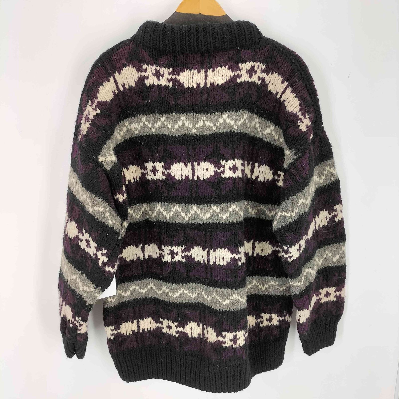 USED古着(ユーズドフルギ) エクアドル製 NUEVO AMERICANA ウールニット メンズ 表記無 【中古】【ブランド古着バズストア】 ユーズドフルギ USED古着 エクアドル製 NUEVO AMERICANA ウールニット