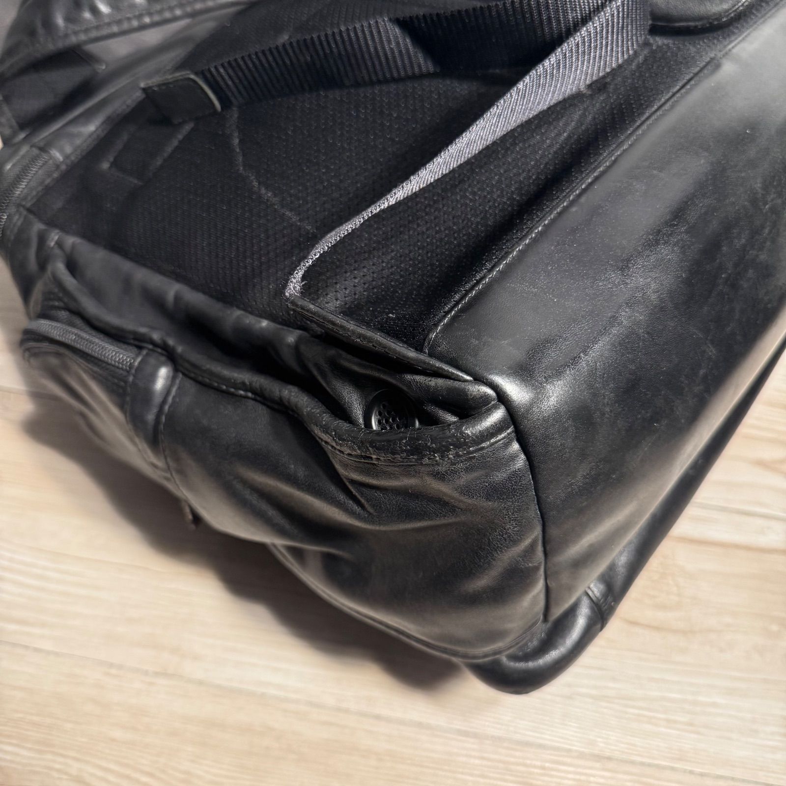メンズ 希少 TUMI 96178D4 G4.4 廃盤 本革 ビジネスクラスバックパック