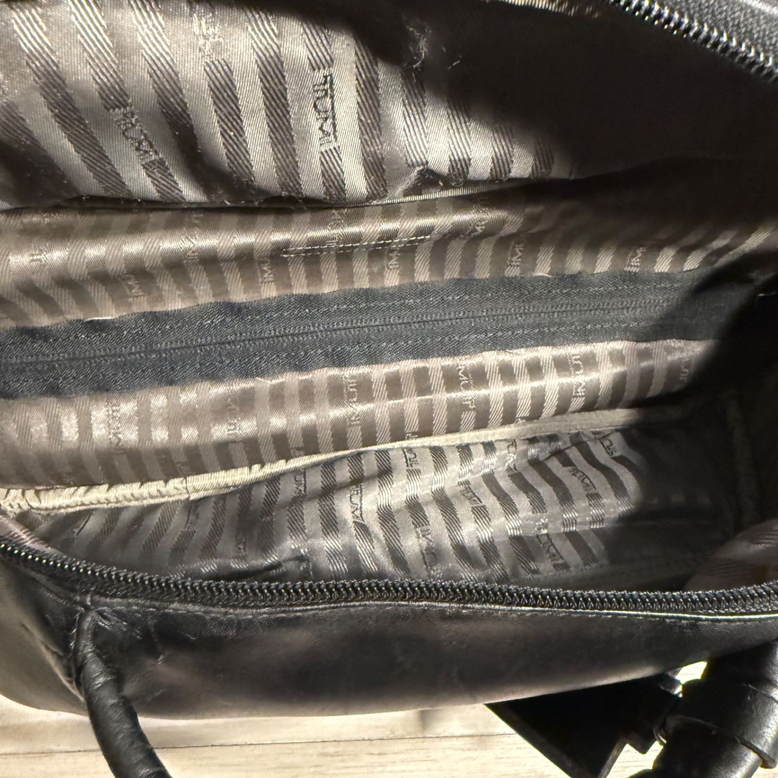 メンズ 希少 TUMI 96178D4 G4.4 廃盤 本革 ビジネスクラスバックパック
