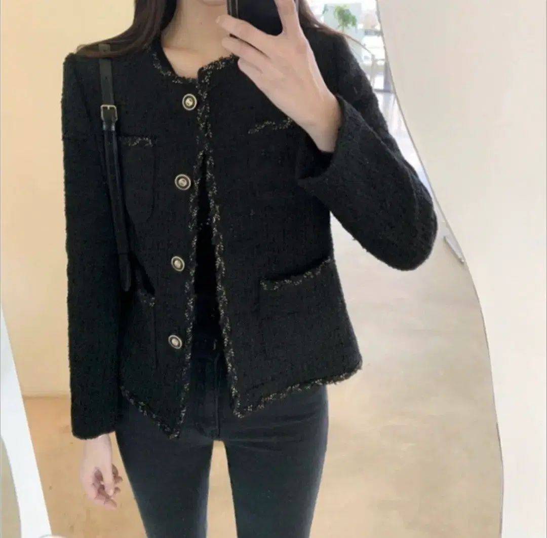 レンヌ REINE サンダーツイードジャケット