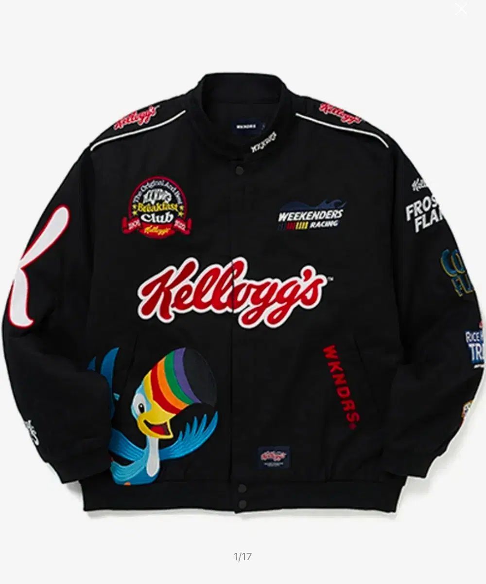 WKNDRS ウィークエンダーズ 캘ローグ レーシング ジャケット L