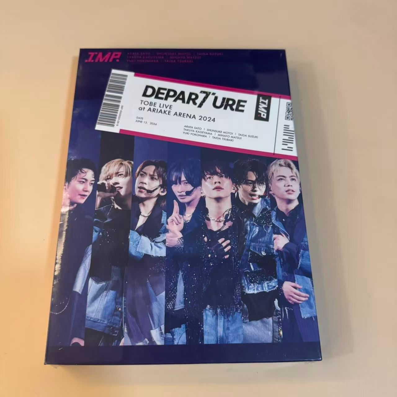 新品、未使用】IMP. TOBE LIVE DEPARTURE 初回生産限定盤 Blu-ray即