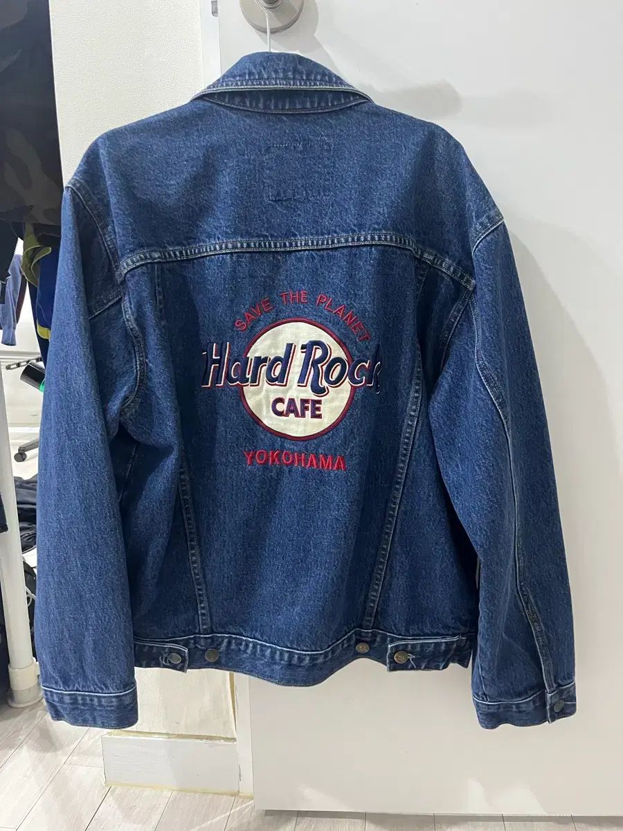 S 95 100 ハードロックカフェ 横浜 デニムジャケット
