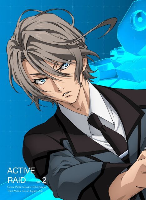 アクティヴレイド 機動強襲室第八係 ディレクターズカット版 DVD Vol 2 BOX付き 各巻4話収録 第1期全3巻