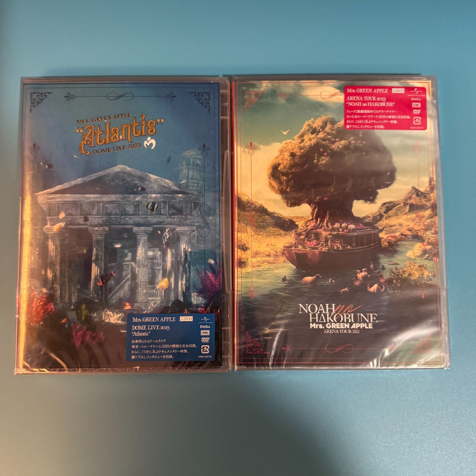 新品、未使用】2本 Mrs. GREEN APPLE (通常盤)(2枚組) [DVD] 即購入