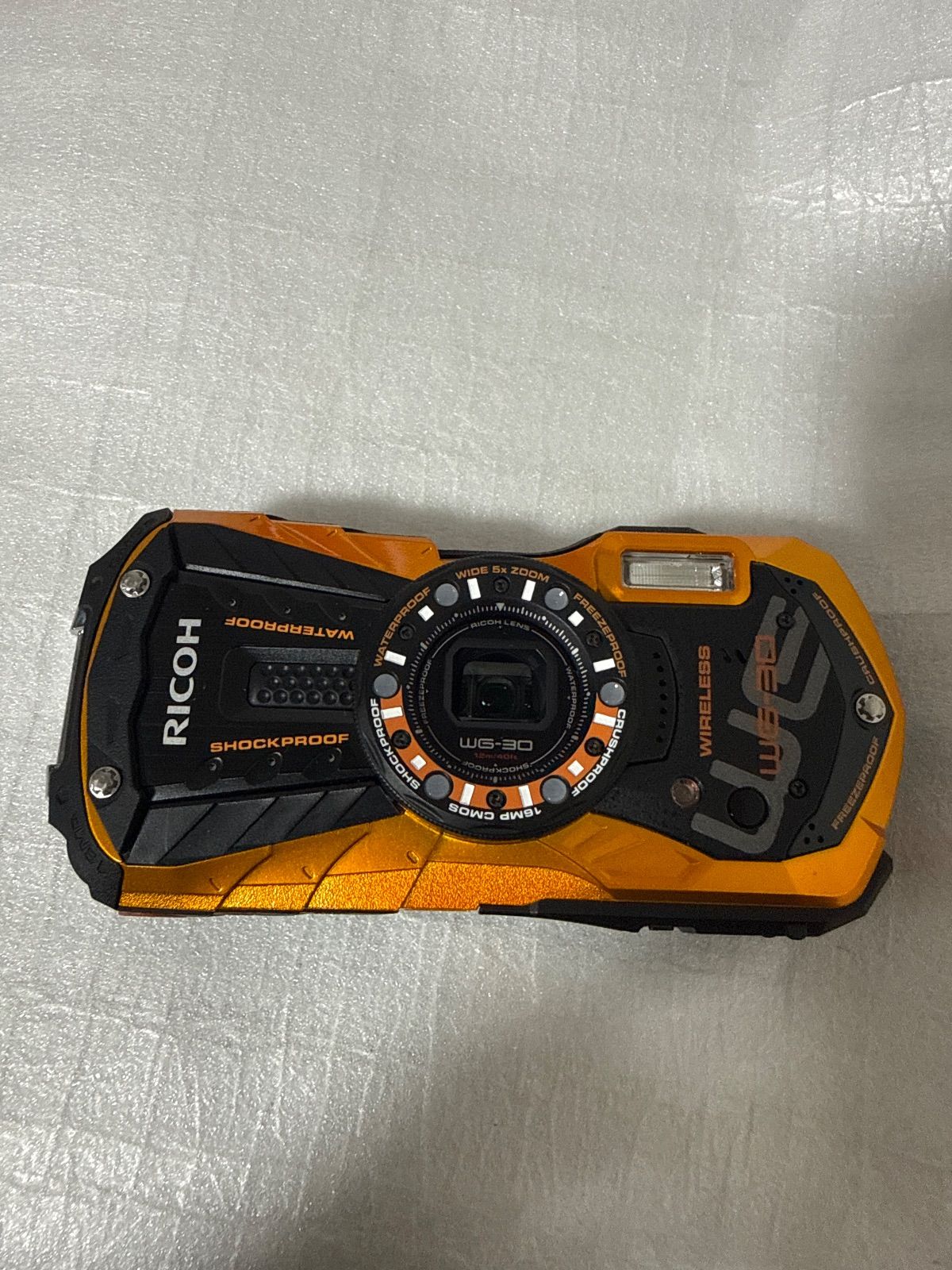❗️美品❗️デジカメ 本体 RICOH WG-30 ❗️動作良好❗️ - メルカリ
