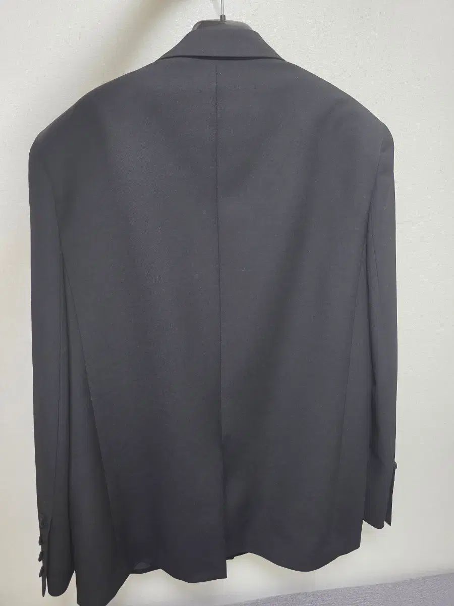 23 fw Saint Laurent サンローラン ダブルブレスト シャーリング タック ブレーザー