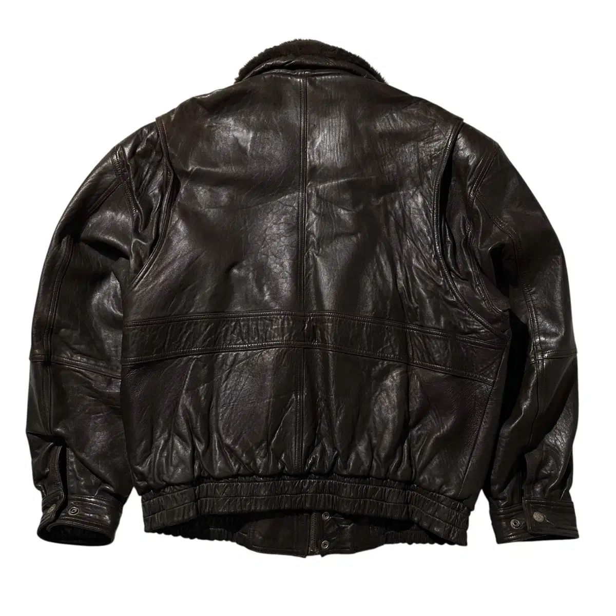 XL Palm Spring A-2 ラムスキン ブルゾン ジャケット - メルカリ