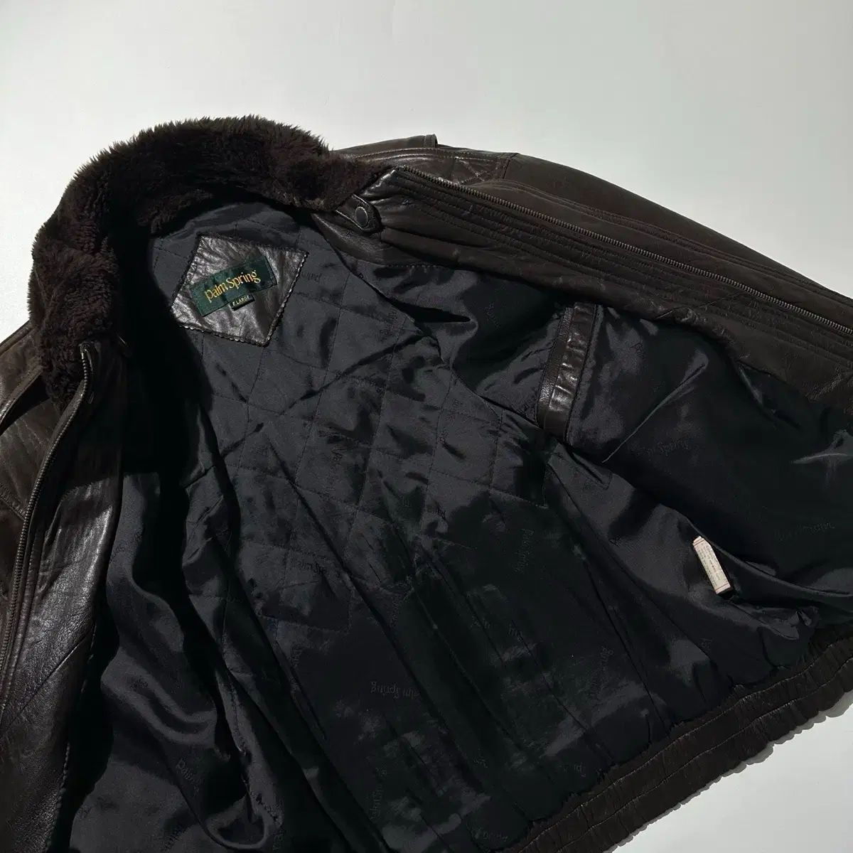 XL Palm Spring A-2 ラムスキン ブルゾン ジャケット - メルカリ
