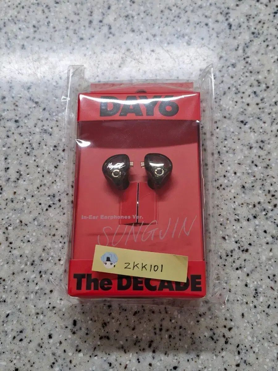 DAY6（デイシックス） ソンジン(SUNGJIN) IN-EAR盤 (イヤホン盤) 未