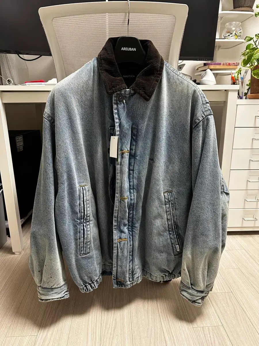 NAUTICA ノーティカ ジャパン デニム ブルゾン ジャケット コーデュロイ カラ