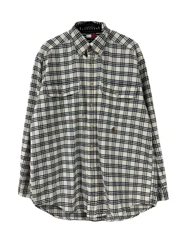 M Tommy Hilfiger トミー オリジナル ロゴ ヴィンテージ コットン チェックシャツ