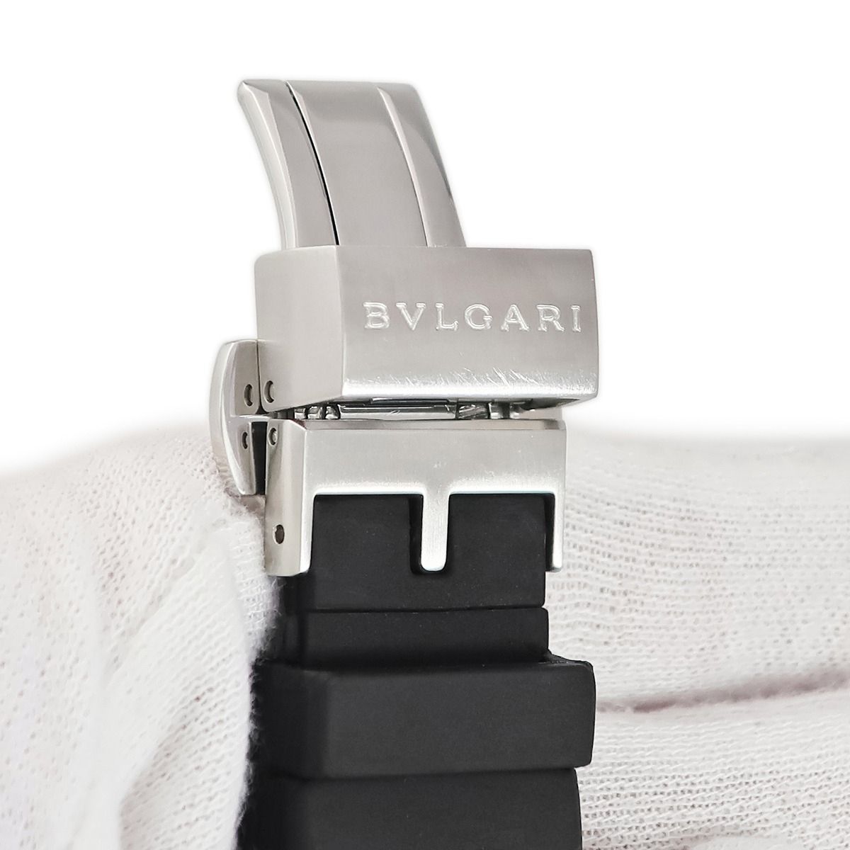  ブルガリ 腕時計 SCB38S 鑑定済み ブランド 日本向けサイズ 自動巻き時計 腕時計(アナログ)