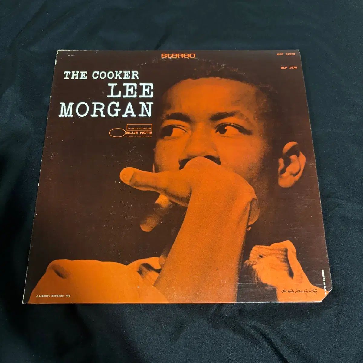 ジャズ みょうばん リー モーガン the cooker ブルーノート lp ヴァイナル ビニールレコード