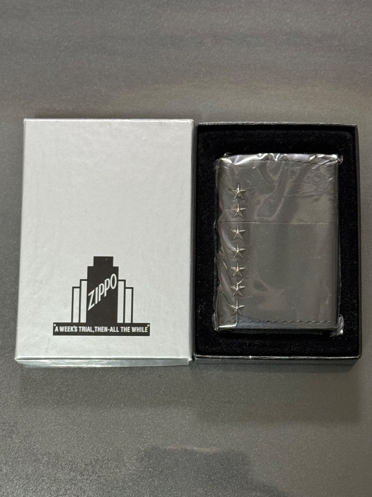 zippo セブンスター 本革 1941 レプリカ 限定品 両面加工品 懸賞品