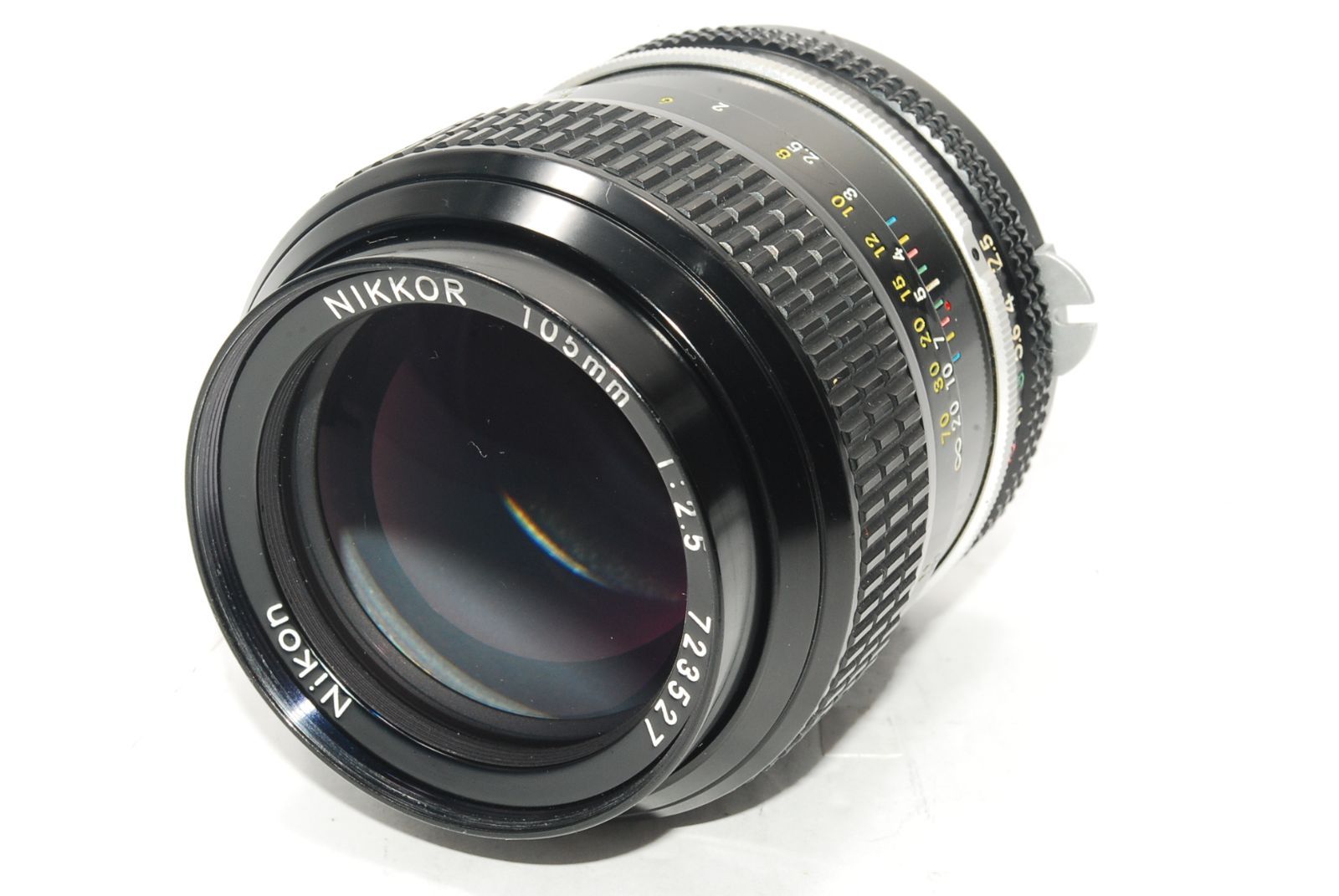 Nikon Ai Nikkor 105mm f2.5 MF Telephoto Lens F Mount ニコン