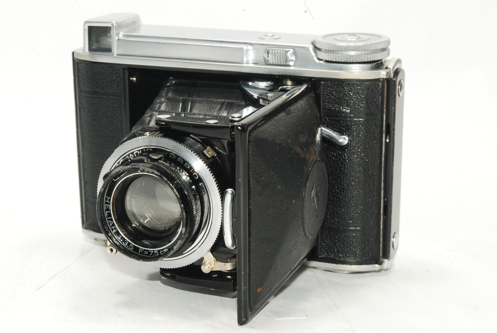 Voigtlander フォクトレンダー Bessa 66 Heliar 7.5 cm F 3.5 蛇腹カメラ z 926