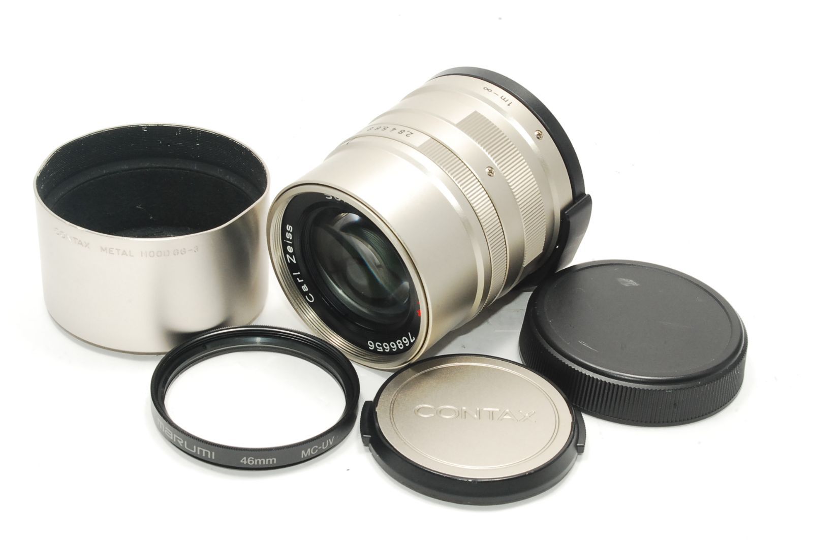 上 コンタックス CONTAX Carl Zeiss Sonnar 90 mm F 2.8 T* Gマウント用 z 931