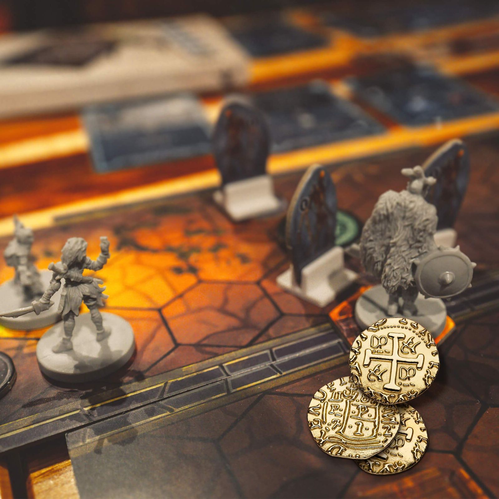 大型メタル海賊コイン - 35ゴールドトレジャーコインセット、メタルレプリカ スペインダブロン 海賊パーティーデコレーション&記念品、トークン、おもちゃ、コスプレ用  - 海賊宝箱、サイズ7/8インチ [35 Pcs] - メルカリ