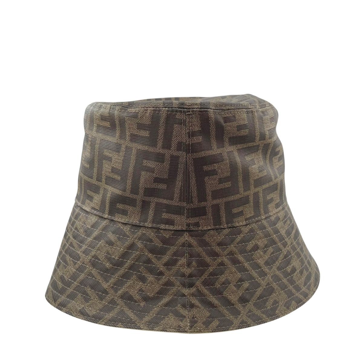 万次郎FENDI フェンディ　バケットハット FFロゴブラウン 万次郎FENDI フェンディ バケットハット FFロゴブラウン 万次郎FENDI
