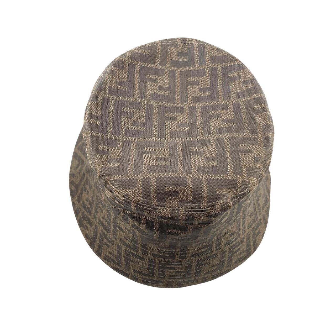 中古】Fendi フェンディ ズッカ バケットハット FXQ200 A2NP Mサイズ