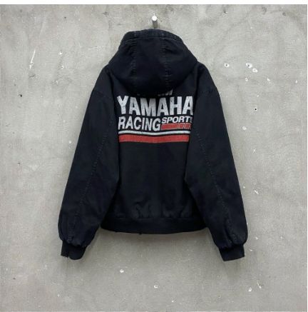 ヤマハレーシング クロップド ウォーク キルティング ジャケット