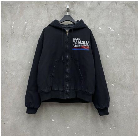 ヤマハレーシング クロップド ウォーク キルティング ジャケット