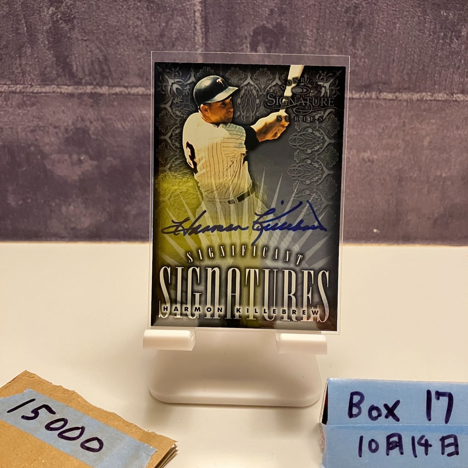 1998 Donruss Harmon Killebrew 0237|2000 直筆サインカード Minnesota Twins SIGNIFICANT SIGNATURES カード